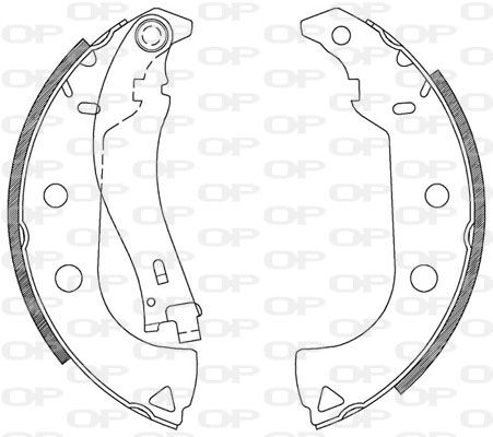 OPEN PARTS Jarrukenkäsarja BSA2092.00